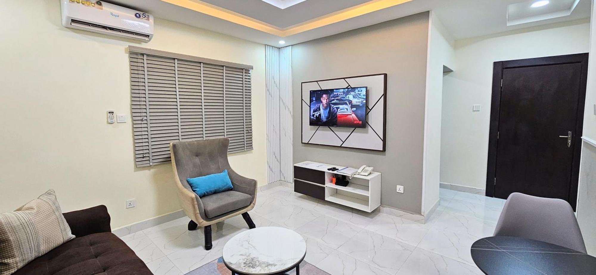 The Leneade Leilighet Abuja Eksteriør bilde
