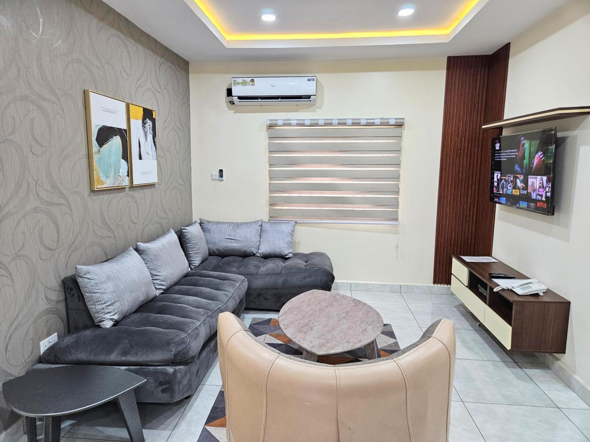 The Leneade Leilighet Abuja Eksteriør bilde