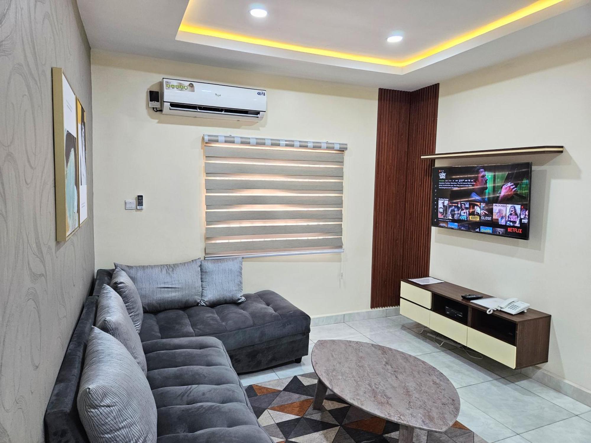 The Leneade Leilighet Abuja Eksteriør bilde