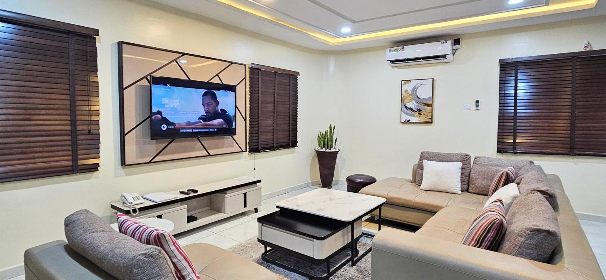 The Leneade Leilighet Abuja Eksteriør bilde